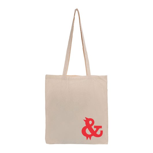 Promotional Long Handle Calico Shopper